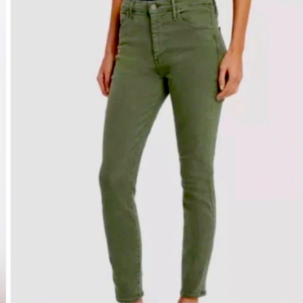 The Looker in Dark Olive MOTHER 26